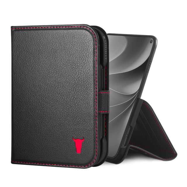 Apple iPhone Duo Leather Wallet Case (with Stand Function & MagSafe Charging)