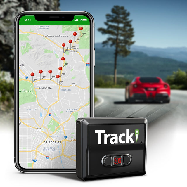 Tracki 2026 4G Model Mini Real time GPS Tracker. 6 month subscription included!