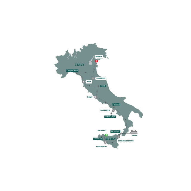 Best of Italy and Sicily