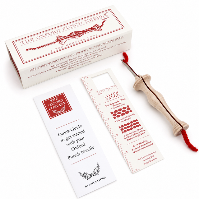 Oxford Punchneedle – Natural Wood
