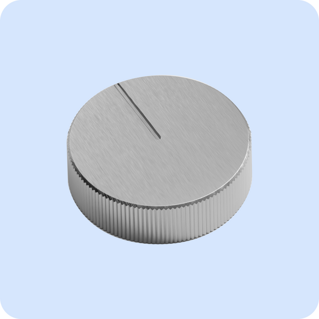4.0 Pressure Knob: Brushed Nickel