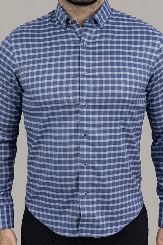 untuck(able) Denim Windowpane