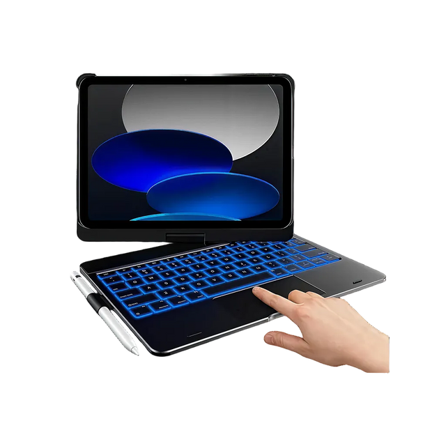 Flexbook Touch 360° Rotating Keyboard with Trackpad for iPad A16 & 10th Gen