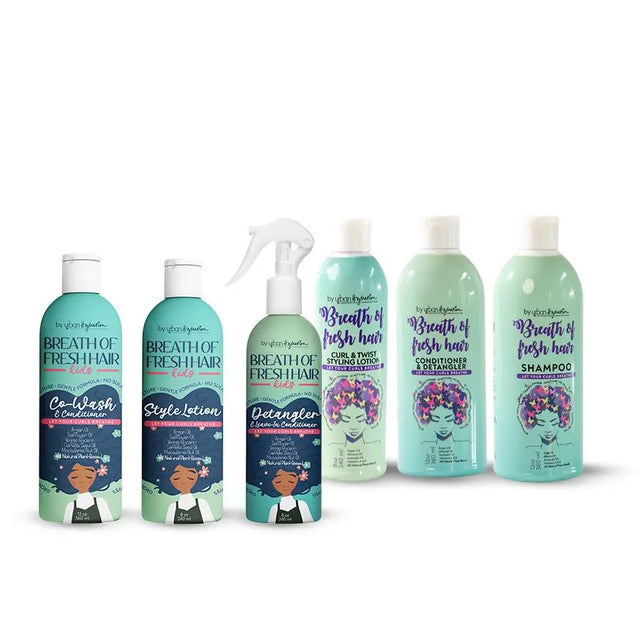 Urban Hydration Breath of Fresh Hair Mommy & Me Bundle