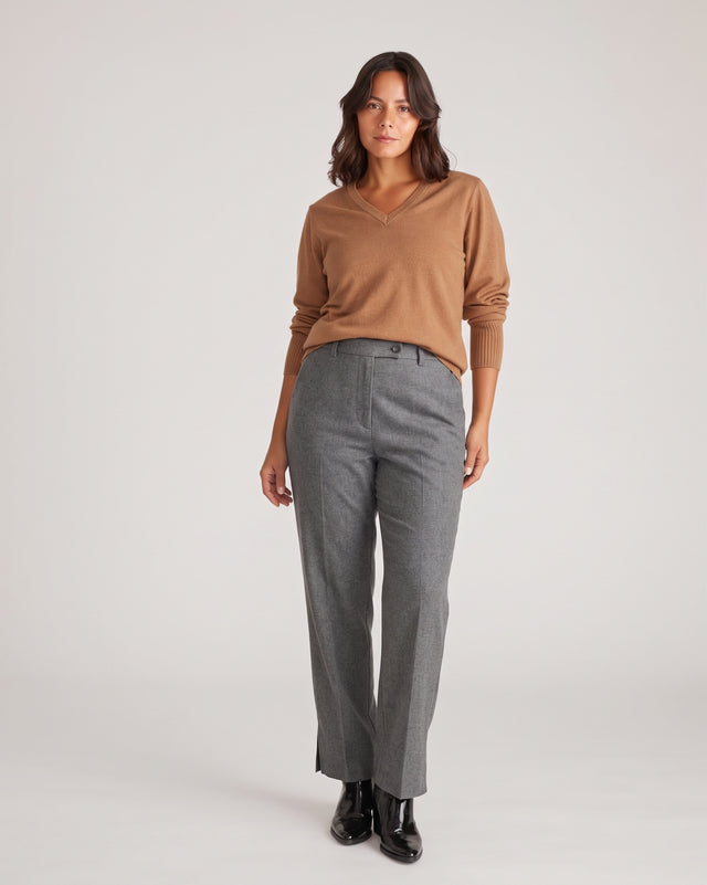 All Day Mercer Tapered Leg Pants - Gray Heather