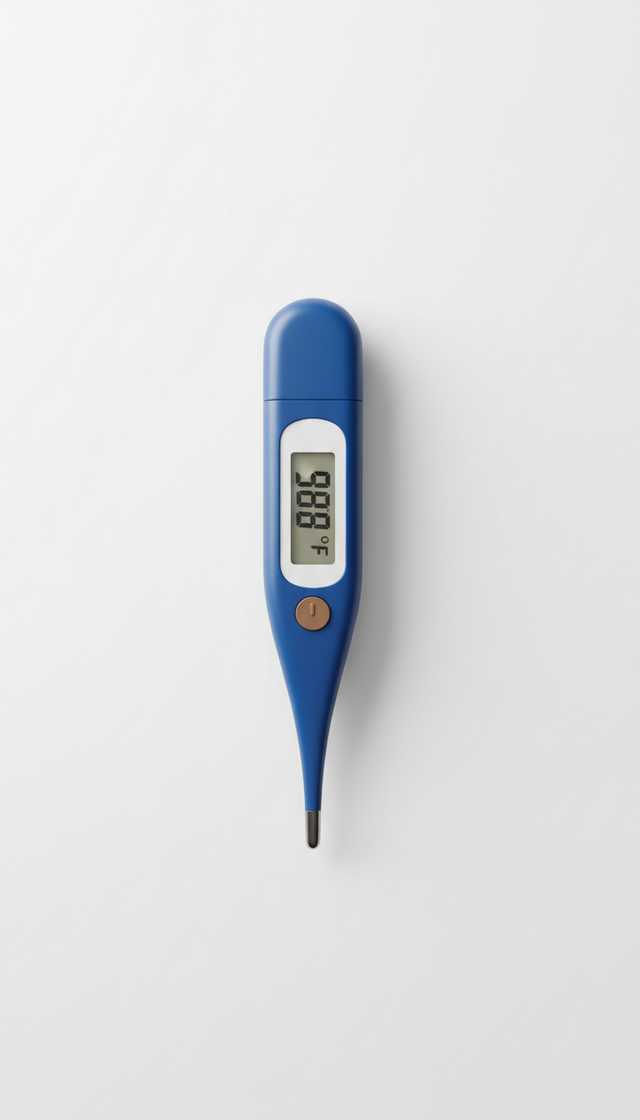 Digital Thermometer With Protective Case
