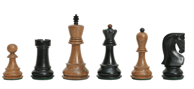 CLEARANCE - The Zagreb Elite Series Chess Pieces - 3.875" King
