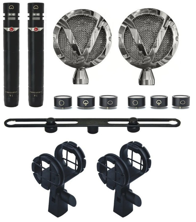 V1S+LOLLI gen2 FET Stereo Pencil Condenser Kit- BLK