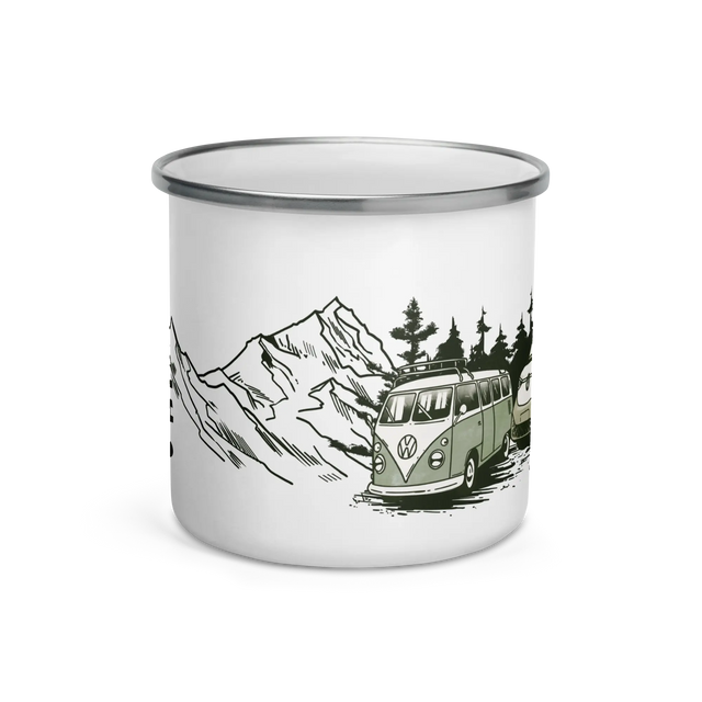 Battle of the Dubs Enamel Mug