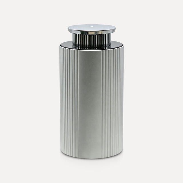 Ribbed Essential Oil Diffuser (Silver)