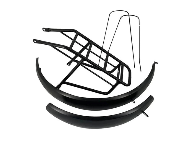 Rear Rack and Fender Kit For Pony Compact Step-Thru Electric Bike(Valid only with simultaneous purchase with Pony)