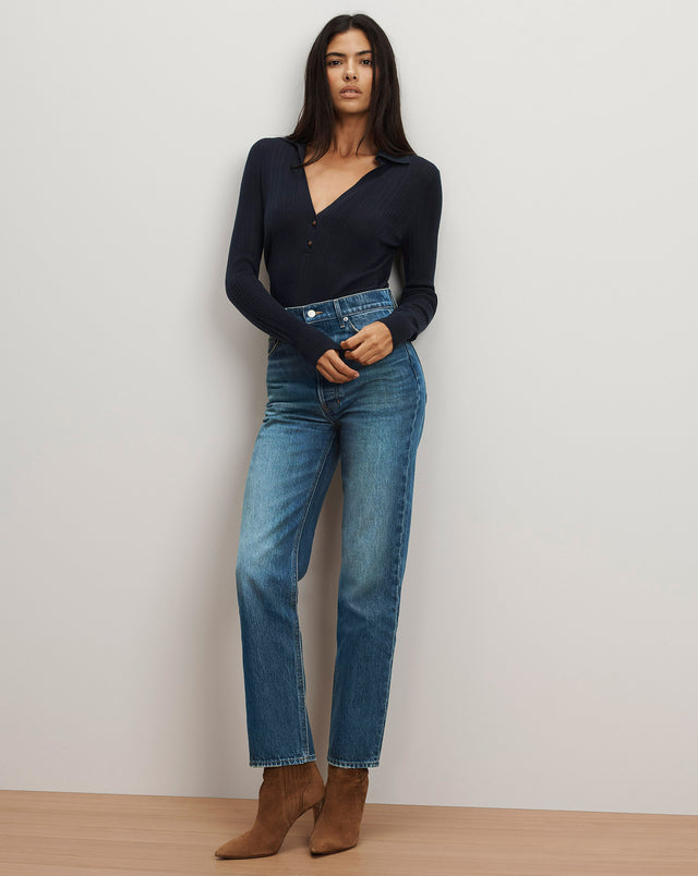 Daniela Straight-Leg Jean
