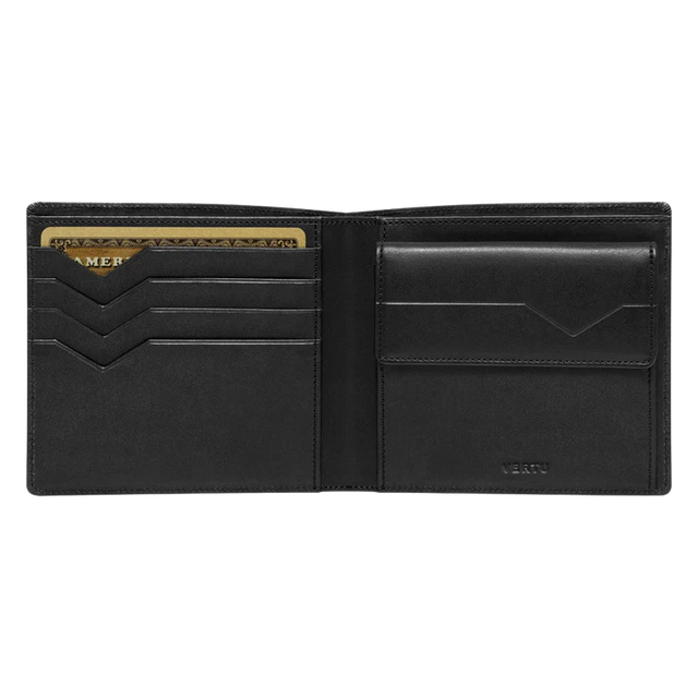 Calfskin Bifold Card Wallet