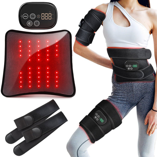 Red & Near-Infrared Body Wrap with Heat & Vibration