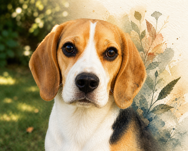 Custom Digital Pet Portrait