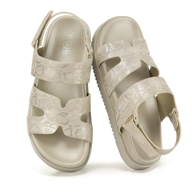 Women's Chunky Sandals with Adjustable Strap