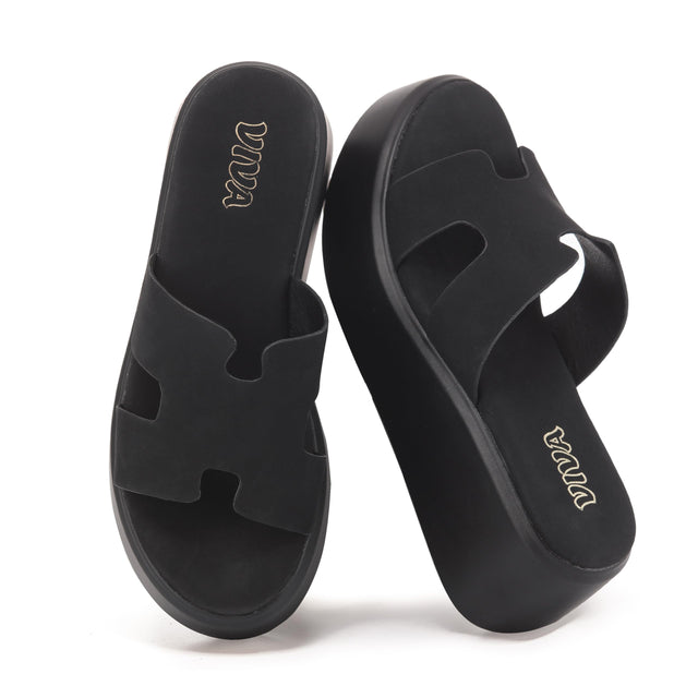 Women's Platform Mule Sandals