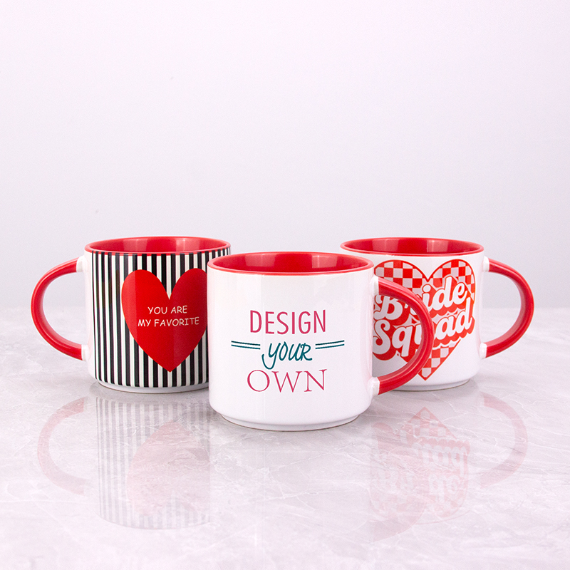 14 oz Two-Tone Coffee Mug