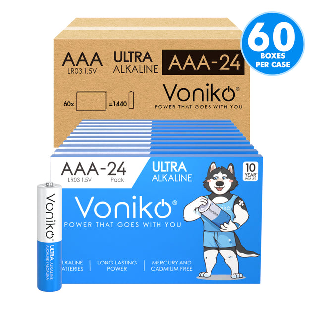 Wholesale AAA LR03 Alkaline Batteries