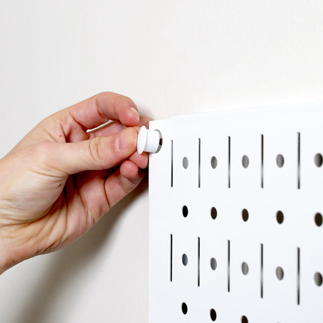 Pegboard Mounting Screw Hole Plugs - Plastic Inserts