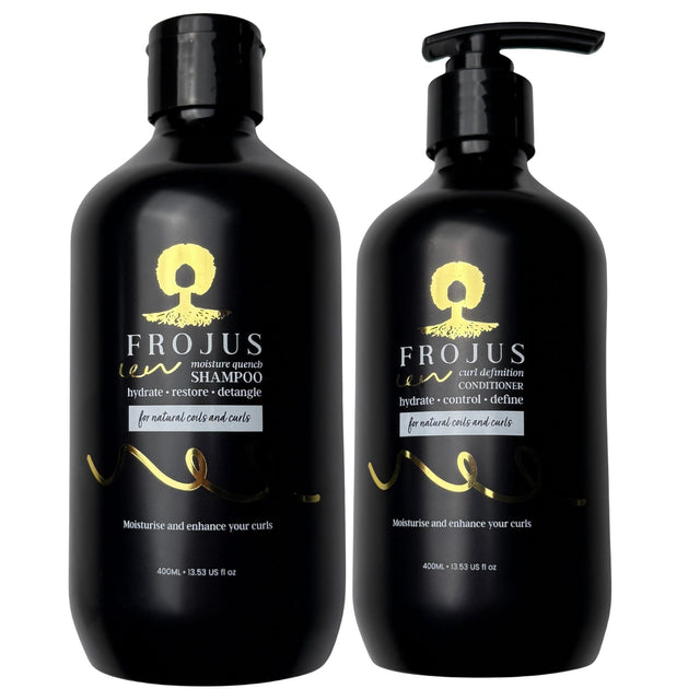 Curly Hair Shampoo & Curl Definition Conditioner Set