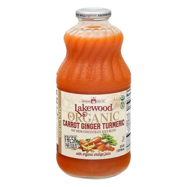 Lakewood - Juice Organic Cart Gngr Trmrc - Case of 6-32 OZ