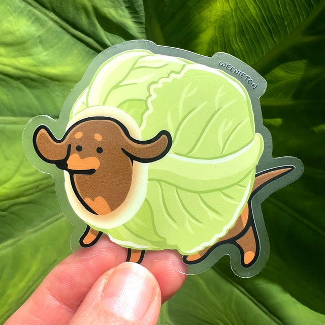 Lettuce Weenie Sticker