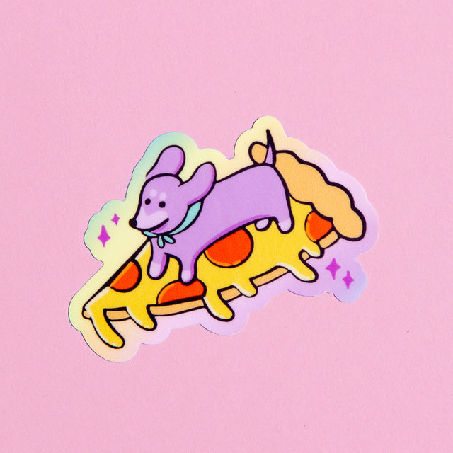 Pizza Weenie Sticker