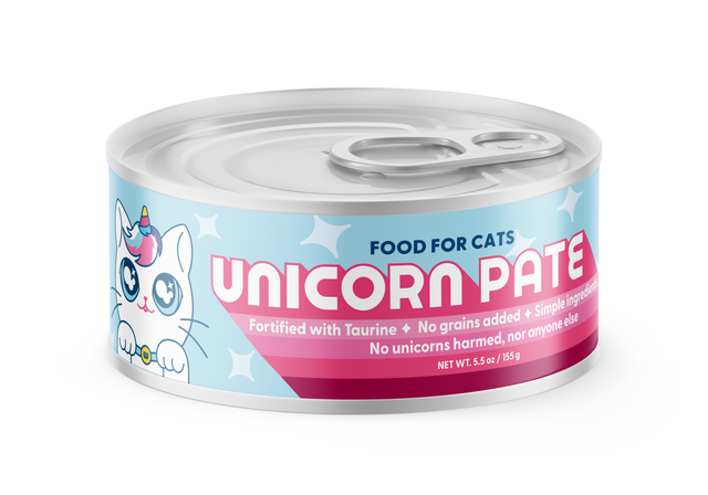 Cat Food, Unicorn Pate (Single)