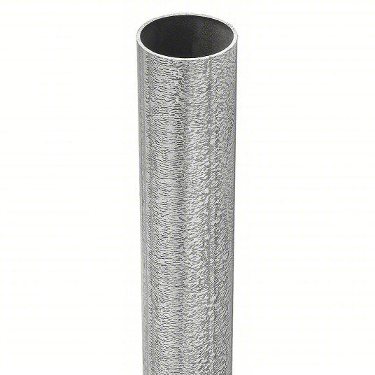 Galvanized Round Steel Sign Post – 10 ft. Length / 2-3/8" Diameter