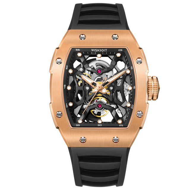 Aerial Prism Mechanical Skeleton Watch