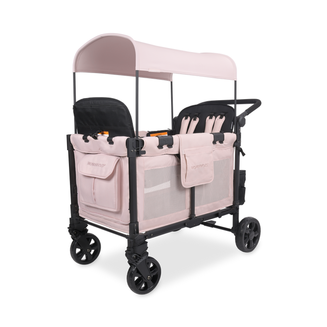 W4 Elite Pro Stroller Wagon (4 Seater) - Blush Pink