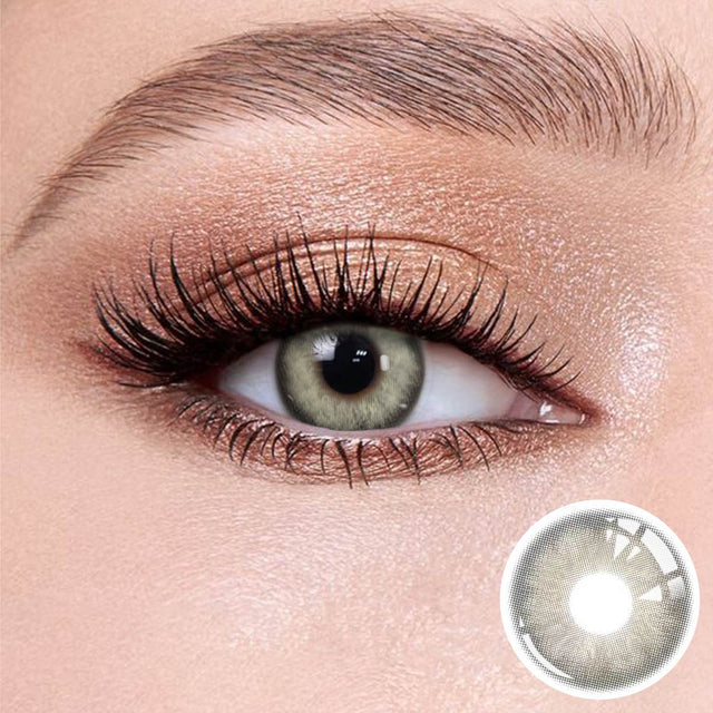 Wooeye Silence Gray Contact Lenses | 1 Year
