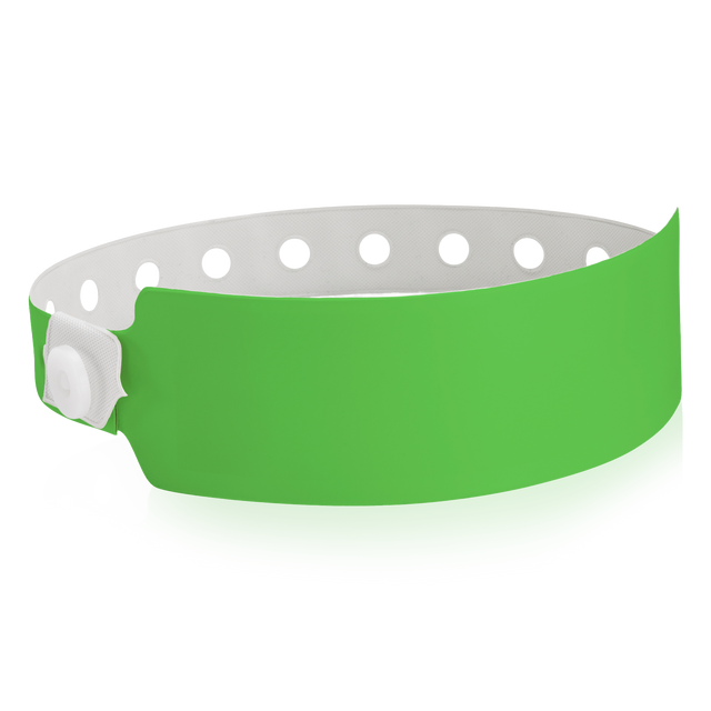 Wide Vinyl Wristbands