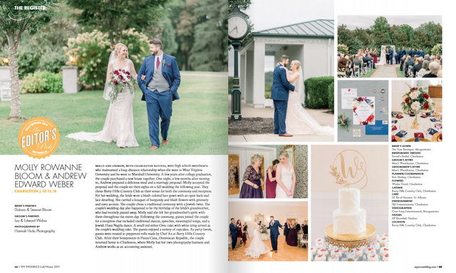 Spring/Summer 2027 WV Weddings Register