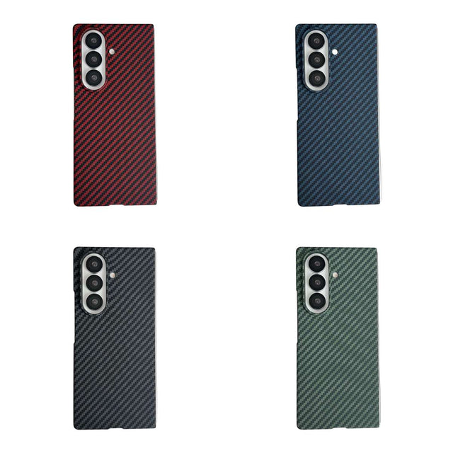 Carbon Fiber MagSafe Samsung Galaxy Z Fold Case With Screen Protector