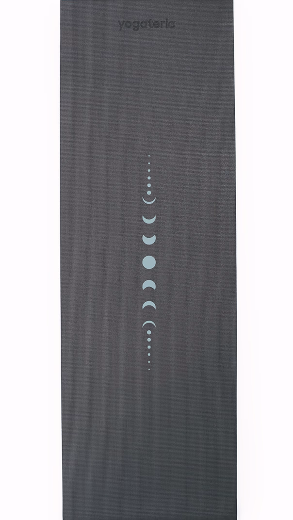 Tapete de Yoga Estampado Leela Fases da Lua – 4.5mm PVC eco