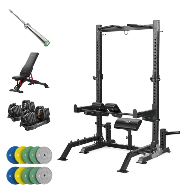 Garage Gym Bundle - Complete Setup