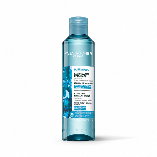All in 1 Hydrating Makeup Removing Micellar Water - Pure Algue 200 ml