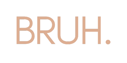 BRUH. Skincare logo