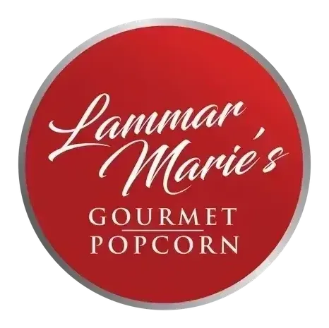 Lammar Marie's Gourmet Popcorn logo
