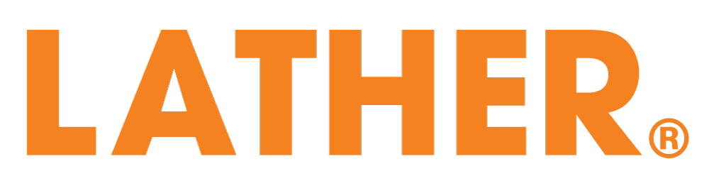LATHER logo