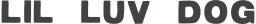 Lil Luv Dog logo