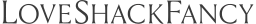 LoveShackFancy logo