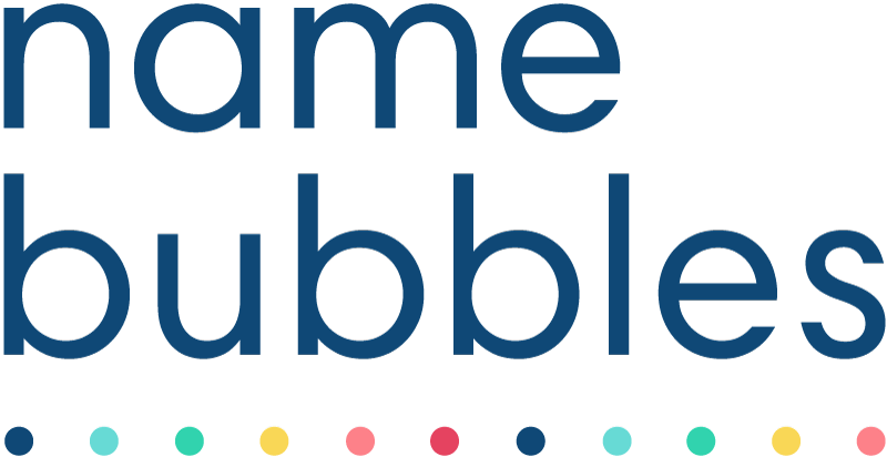 Name Bubbles logo