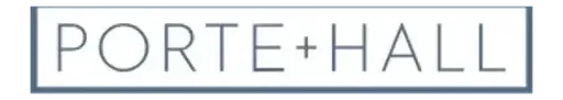 Porte + Hall logo